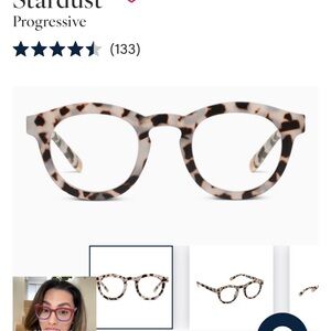 New Peepers Progressive lens glasses. Grey tortoiseshell 3.0 Blue light